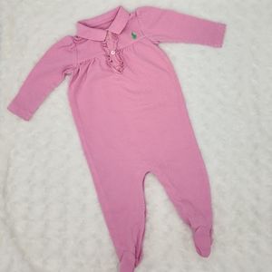 Ralph Lauren baby girl outfit size 9 months
